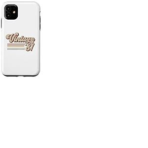 Vintage 1981 Retro Sunset Classic 45 Ans, 45e Anniversaire Coque pour iPhone 11