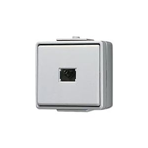 Jung 631 W Bouton-Poussoir Contact, 1 Broches