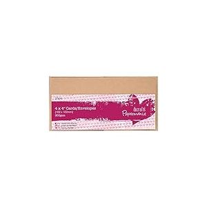 Papermania 4 x 4 Cartes/Enveloppes (25PK 300Gsm) - Kraft
