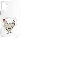 Guess What Chicken Farm Pet Chick Eggs Kids Mens Women Coque pour iPhone 16 Plus