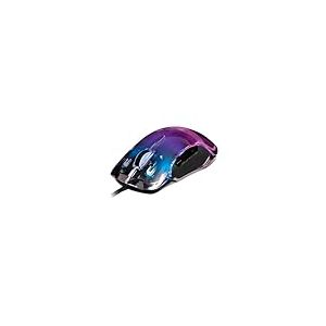 Newskill Lycan Ratón Gaming Transparente RGB 16000DPI