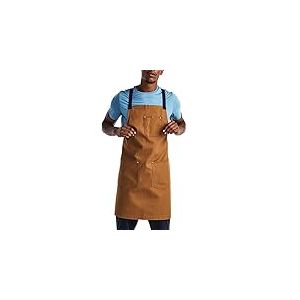 hedley & bennett Crossback Chef Apron &ndash; Professional Kitchen Apron for Men & Women &ndash; 100% Cotton Canvas, 8oz Fabric &ndash; Denver Brown