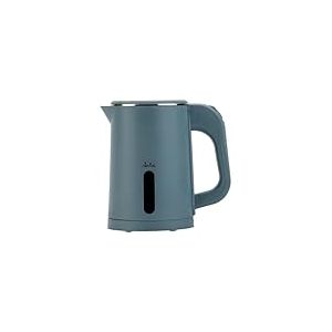JATA JEHA1808 - Bouilloire électrique - Capacité : 0,8 l - 1000 W - Vitesse maximale - Filtre anti-calcaire - Base pivotante à 360° - Indicateur lumineux - Sans BPA - Nettoyage facile - Carafe sans