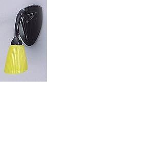 Kahlert Licht agrandie Lampe Murale Noir Jaune 3,5 V pour Maison de Poup&eacute;e 10314
