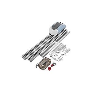 VEVOR Motorisation Portail de Garage Automatique Code Roulant 1000 N Complet pour Porte Basculante 200W max Portail &Eacute;lectrique a V&eacute;rin Code Roulant pour Portes Sectionnelles et Portes Basculantes