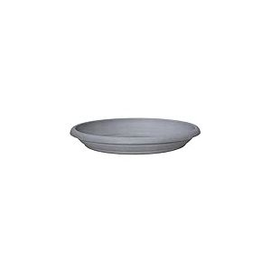 Scheurich 58946 Soucoupe en Plastique - Granite Grey - Diamètre : 24 cm - Hauteur : 3,5 cm