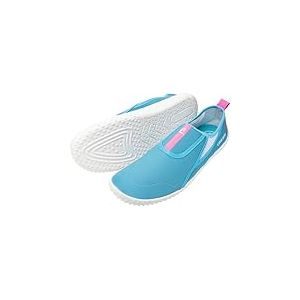 CRESSI Kiwi Shoes Azure/Pink White Sole 45 - Chaussure Unisex idéale pour Les Sports Nautiques et Les Promenades en Milieu Humide, à la Mer et sur la Plage, Bleu Clair/Rose Semelle Blanche, 45