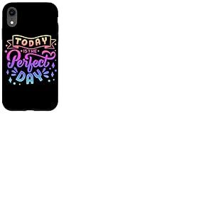 T-shirt « Today is The Perfect Day Family Fun Yes Day » pour femmes et hommes Coque pour iPhone XR