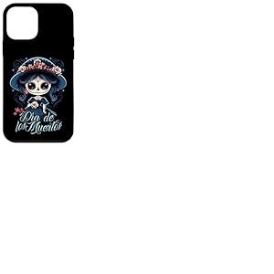 Robe La Catrina Costume &eacute;l&eacute;gant du Jour des Morts La Catrina Coque pour iPhone 12 Mini