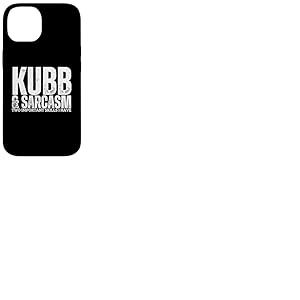 Kubb et Sarcasm Viking Chess Funny Kubb Coque pour iPhone 14