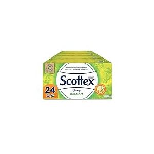 Kleenex Balsam Pack de 24 Boîte de Mouchoirs en Papier Baume Apaisant au Calendula