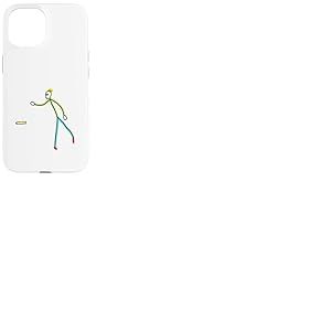Kubb Jouant au Stickman Coque pour iPhone 15