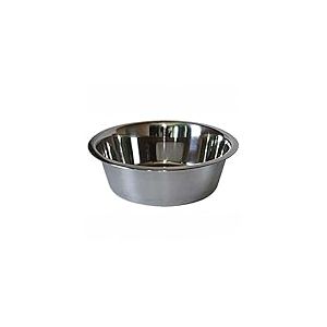 ICA CAS1120 Gamelle Standard en Acier Inoxydable pour Chiens et Chats Argenté 200 ML 12 cm