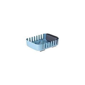 Avilia Égouttoir à Vaisselle et Couverts de Cuisine Bleu – Design modulaire avec système de Drainage intégré pour séchage Rapide et Pratique – en Plastique Durable et Facile à Nettoyer