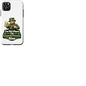 Je ne suis Pas Petit, Je suis de la Taille d'un Lutin, Irish Pub Pride Coque pour iPhone 11 Pro Max
