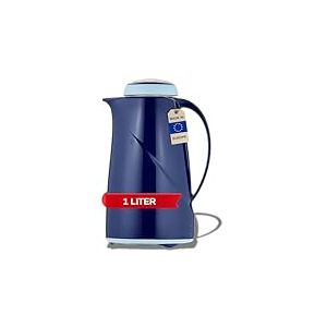 Helios Wave S + Pichet Isotherme en Plastique avec Couvercle à Visser Bleu 1 l