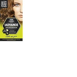 llongueras color advance hair colour 7,34 golden dark blond