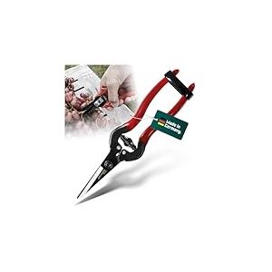 Berger 1600 &Eacute;pinette &agrave; vendage 200 mm, Noir/Rouge 19 x 5 x 2 cm