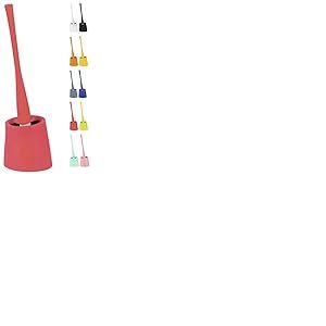 Spirella Brosse WC avec Support PP Move Frosty Rouge
