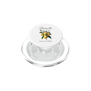 Limoncello Liqueur de citron Sunshine dans une bouteille Fun Fruit Moms PopSockets PopGrip pour MagSafe