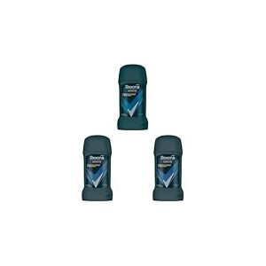 Rexona Men Nonstop Protection D&eacute;odorant en stick Cobalt Dry Anti-transpirant avec 72 heures de protection contre la transpiration et les odeurs corporelles 50 ml (Lot de 3)