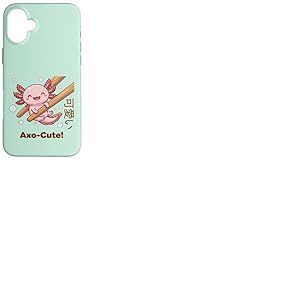 Mignon Baguette Kawaii AXO-Cute Axolotl Food Meme Coque pour iPhone 16 Plus