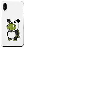 Costume de Tortue en Panda Kawaii pour Filles et Enfants Coque pour iPhone XS Max