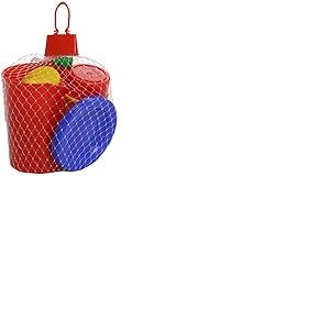 Dantoy Coffee Set in Net, Role Play Tea Party with 17 Pieces Pretend Play Toys for Kids &ndash; Multi-Colour