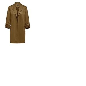 ONLY Manteau en daim synth&eacute;tique Onljoline Life Cc OTW pour femme, cognac, L