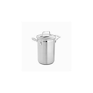 SCANPAN Cuiseur à Asperges en INOX avec Panier et Couvercle en Verre 4,5 l Impact