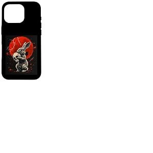 Lapin Cr&acirc;ne Lune Gothique Homme Femme Cr&acirc;ne Lapin Coque pour iPhone 16 Pro