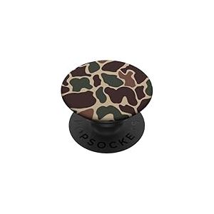 Camouflage vert motif camouflage chasse camouflage vert camouflage PopSockets PopGrip Adhésif