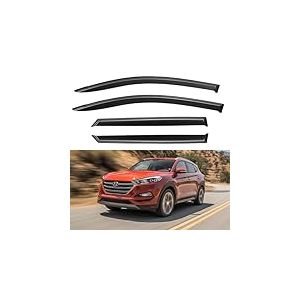 D&eacute;flecteurs Anti-Pluie et Pare-Soleil de vitres lat&eacute;rales pour Hyundai Tucson 2016-2021