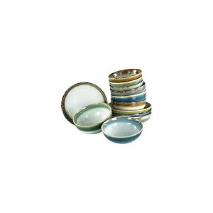 CreaTable, 24225, Série Cascade Multicolore, Ensemble de bols 4 pièces