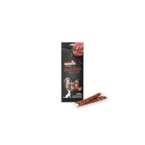 Rosewood Steak Sticks B&oelig;uf & Colin Large &ndash; Friandise &agrave; m&acirc;cher pour Chien, Peau de b&oelig;uf et Colin, Aide aux Soins dentaires, sans c&eacute;r&eacute;ales ni Gluten, sans additifs artificiels, 240 g