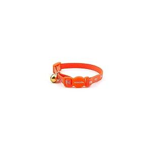 Ancol Haute visibilité de sécurité Collier pour Chaton, Orange Fluo