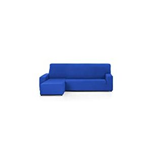 Martina Home Tunez Housse de canapé d'angle Design Moderne Tissu Bleu électrique 240 à 280 cm