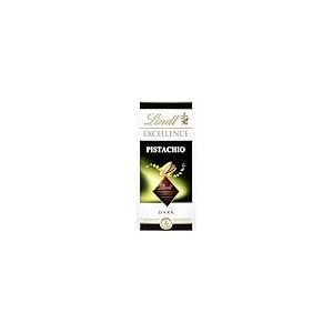 Lindt - Tablette EXCELLENCE Noir Pistache - Chocolat Noir, 100g