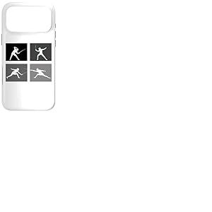 Escrimeur Jeu d'escrime Fencer Sportive Escrime Coque pour iPhone 17 Pro Max