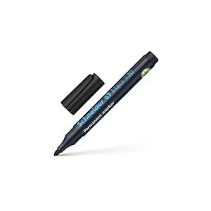 Schneider stylos marqueurs permanents rechargeables maxx 130, 1&ndash;3 mm, noir-emballage blister
