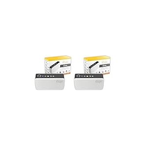 Contrôleur connecté pour radiateur électrique Konyks eCosy, Compatible Alexa et Google Home, Fil Pilote 6 ordres, Voyants de Mode, Automatisations faciles… (Lot de 2)
