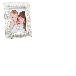 Deknudt Frames S66PC1-13.0X18.0 Cadre Photo à Volutes Blanc 24,2 x 19 x 2,7 cm