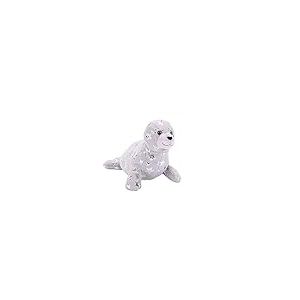 Wild Republic Foilkins Phoque commun, Animal en Peluche, Peluche 30 cm, Cadeau pour Enfants, Jouet en Peluche, Peluche Enfant avec Rembourrage en Bouteilles d&rsquo;Eau Recycl&eacute;es