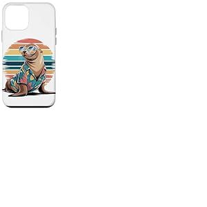 Lion de mer Lunettes Hawaï Plage Été Vacances Coque pour iPhone 12 Mini