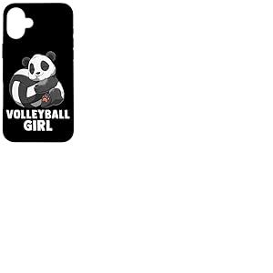 Joueuse De Volleyball Mignonne Volleyball Panda Joueur Coque pour iPhone 16 Plus
