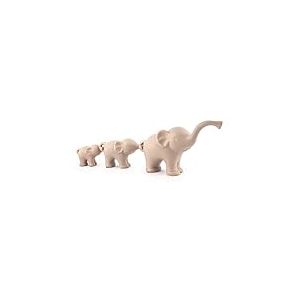 pajoma Family I Trio éléphant en Porcelaine 26,5 x 8,5 x 15 cm