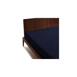 GUZZINI Classic - Drap Housse 175x200 Coton Percalle 100% Certifié OekoTex Frais Respirant, Surmatelas 2 Personnes 1 Pièce, Draps Housses Protège Matelas Haut 30cm et Angles Élastiques, Dessus de Lits