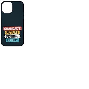 Papy Future Fishing Buddy Papy Grandchild Matching Coque pour iPhone 12 mini