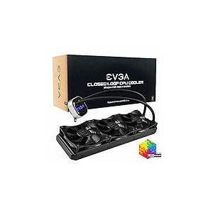 EVGA CLC 360mm All-In-One RGB LED CPU Liquid Cooler, 3x FX12 120mm PWM Fans, Intel, AMD, 5 ans de garantie, 400-HY-CL36-V1