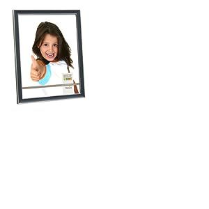 Deknudt Frames S41GK6-10.0X15.0 Cadre Photo Bois Bleu + Biseau Argent 10 x 15 cm